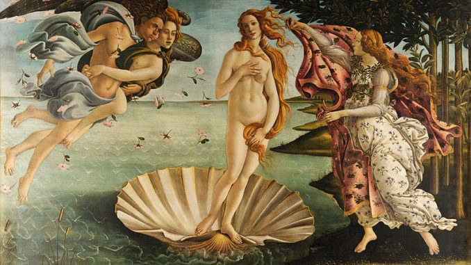 The-birth-of-venus The birth of Venus